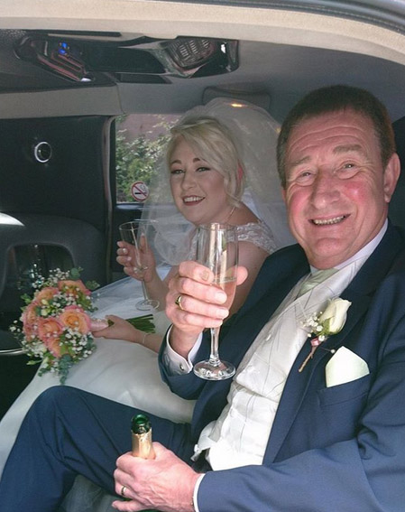 Birmingham Anniversary Limo enjoy
