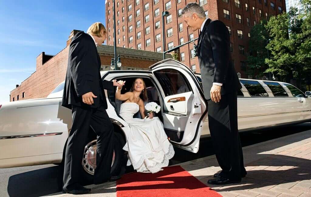Birmingham wedding limousine